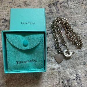 Tiffany & Co heart tag necklace